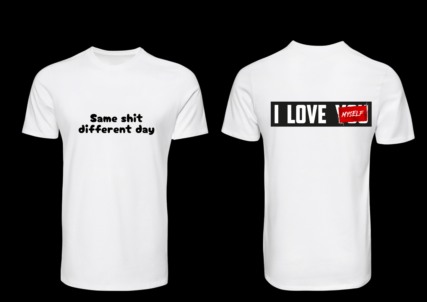 D15 - Short-sleeved T-shirt - I Love myself