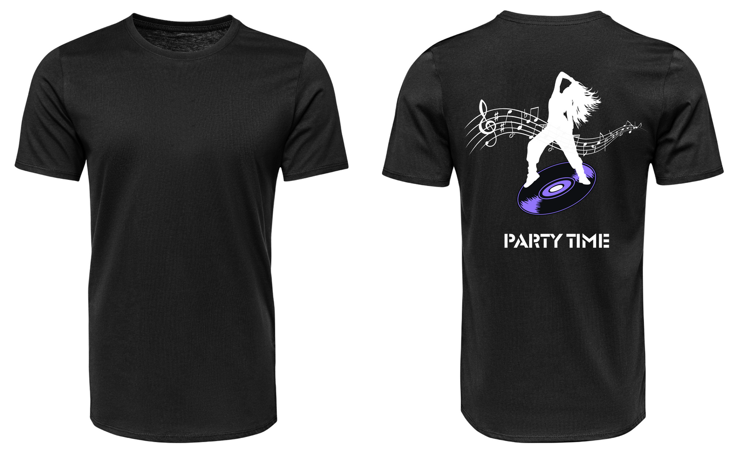 D28 - T-shirt manches courtes – PARTY TIME