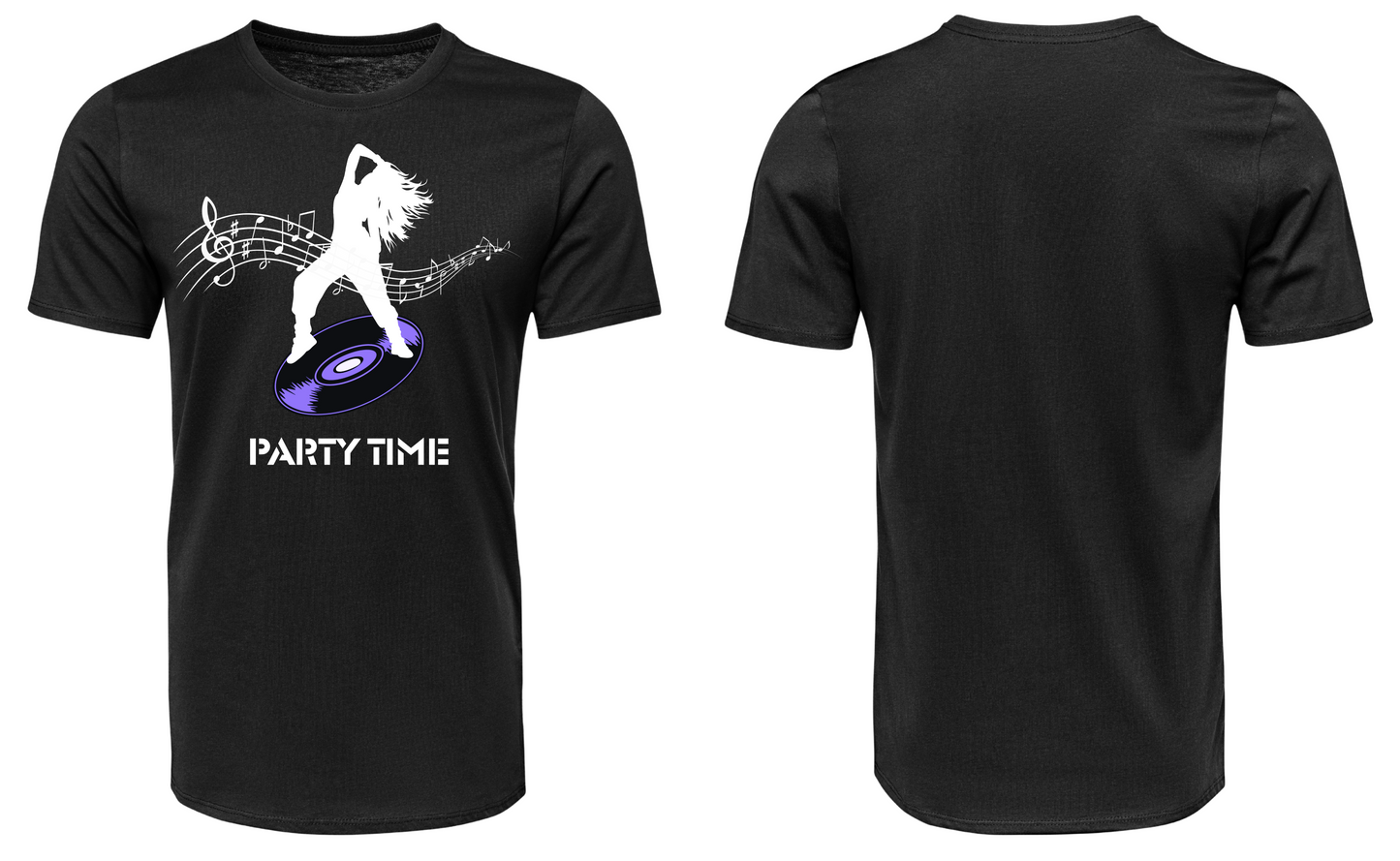 D28 - T-shirt manches courtes – PARTY TIME