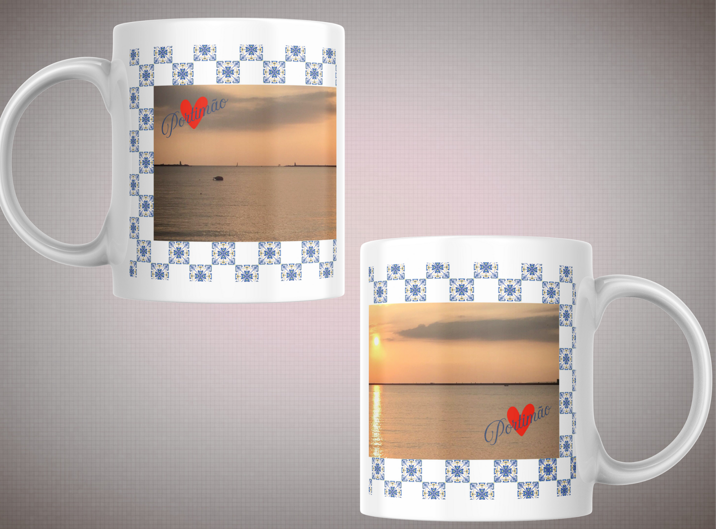 Canecas/Mug modelo 8 - Portimão coração