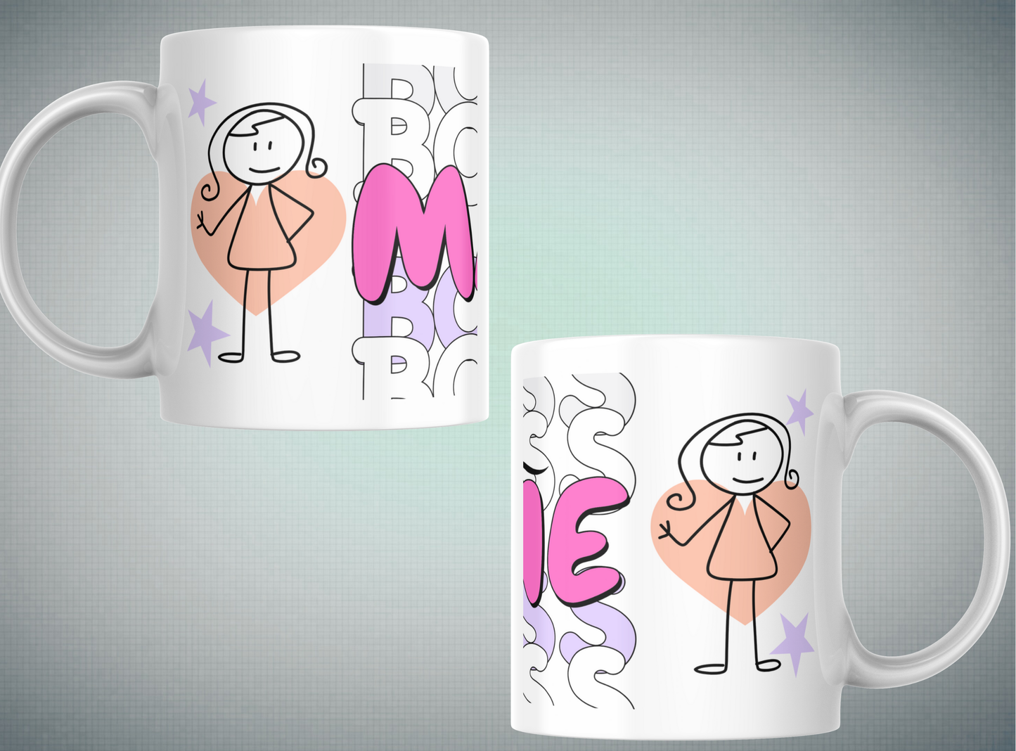 Canecas/Mug modelo 10 - Mãe desenho