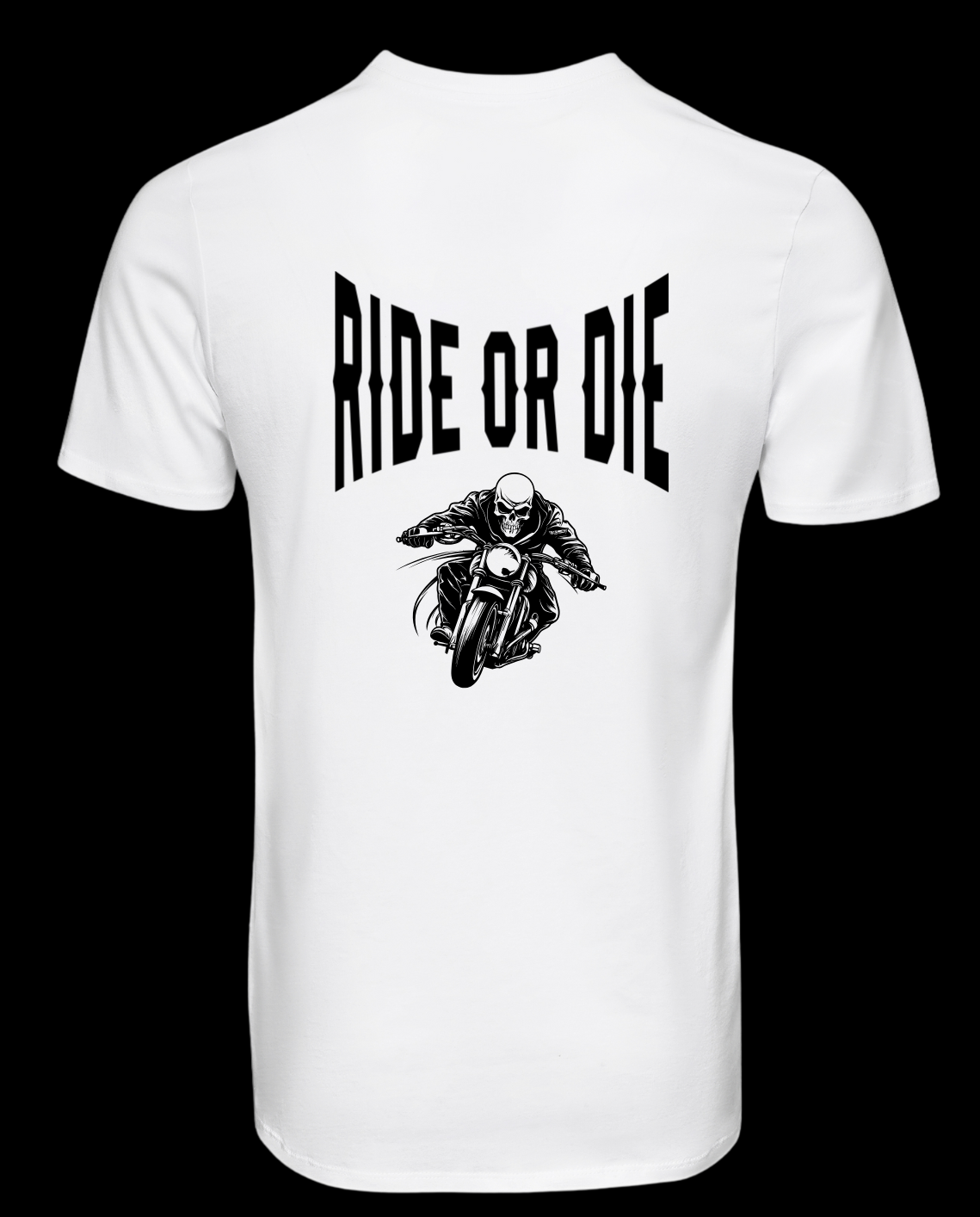 T-shirt “RIDE OR DIE” – Espírito Motard (S11)