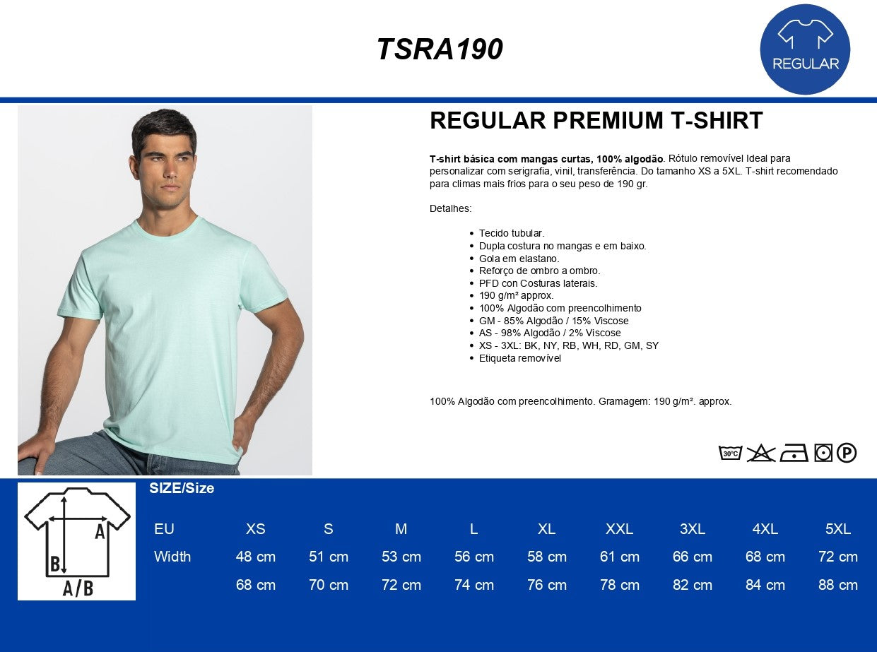 T-shirt “BORN TO RIDE” – Para quem nasceu para a estrada (S12)