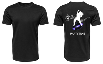 D28 - T-shirt de manga curta – PARTY TIME