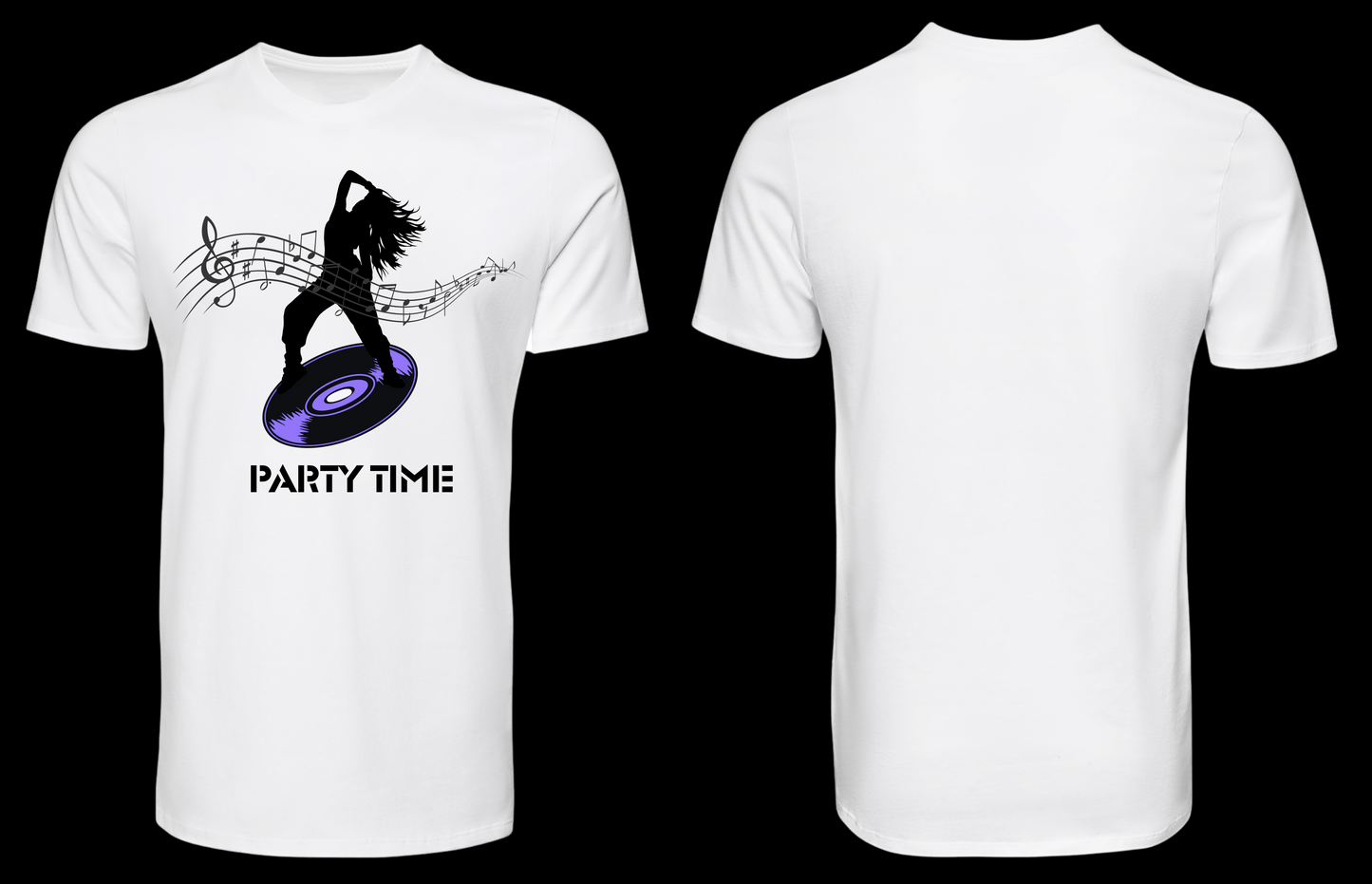 D28 - T-shirt manches courtes – PARTY TIME