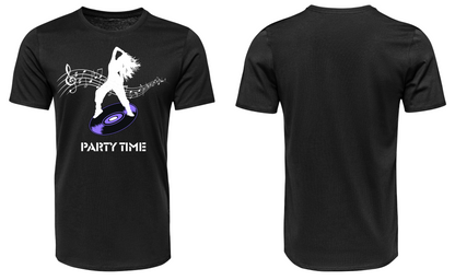 D28 - T-shirt de manga curta – PARTY TIME