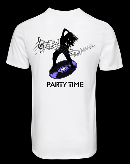 D28 - T-shirt de manga curta – PARTY TIME