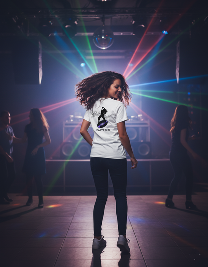 D28 - T-shirt de manga curta – PARTY TIME