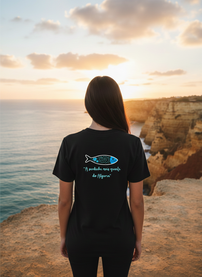 T-shirt “A Sardinha Mais Quente do Algarve” | Humor & Algarve Vibes