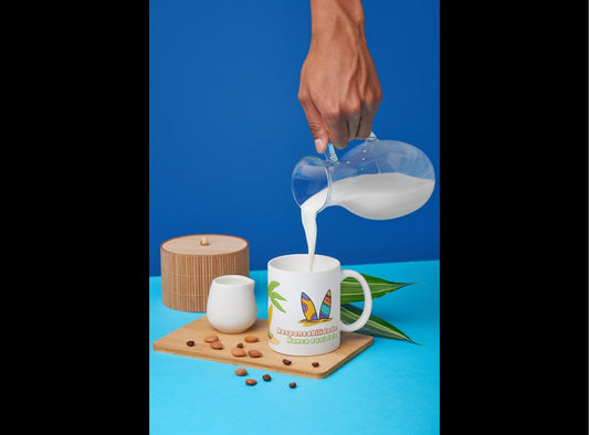 Mug « Mode vacances activé » – Motif été, 325 ml (M17)