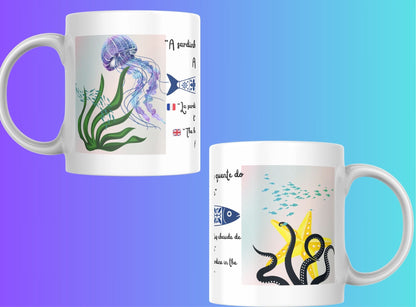 Mug “The hottest sardine in the Algarve”, 325 ml (M20)