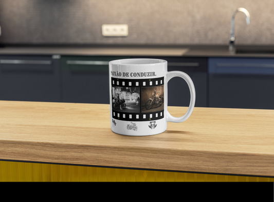 Caneca “Sem destino – Só paixão” | Cerâmica Branca | Sublimação (M26)