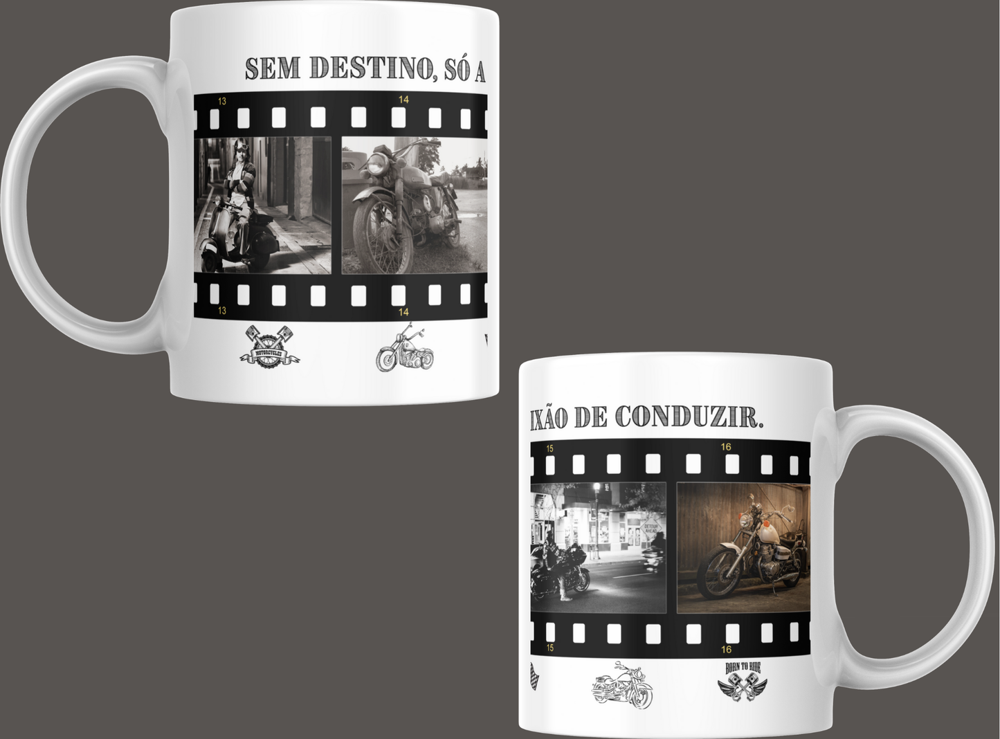 Caneca “Sem destino – Só paixão” | Cerâmica Branca | Sublimação (M26)