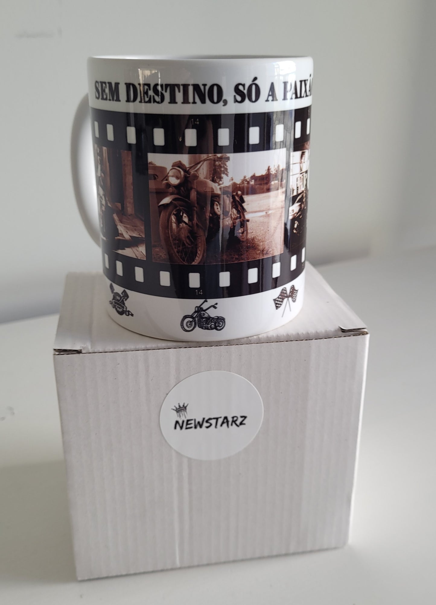 Mug « Pas de destination, juste la passion » | Céramique blanche | Sublimation (M26)