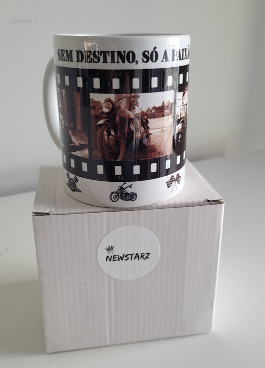 Caneca “Sem destino – Só paixão” | Cerâmica Branca | Sublimação (M26)