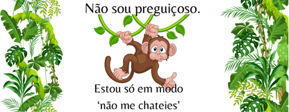 “Don’t Bother Me” Mug – Jungle Style, 325 ml (M15)