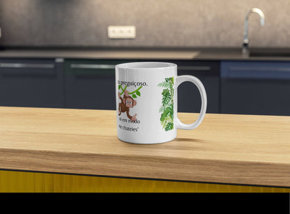 “Don’t Bother Me” Mug – Jungle Style, 325 ml (M15)