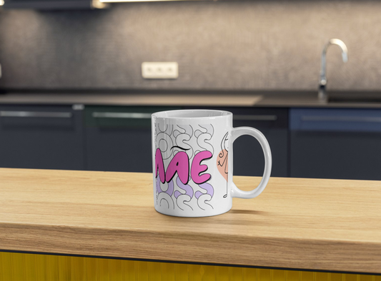 Canecas/Mug modelo 10 - Mãe desenho