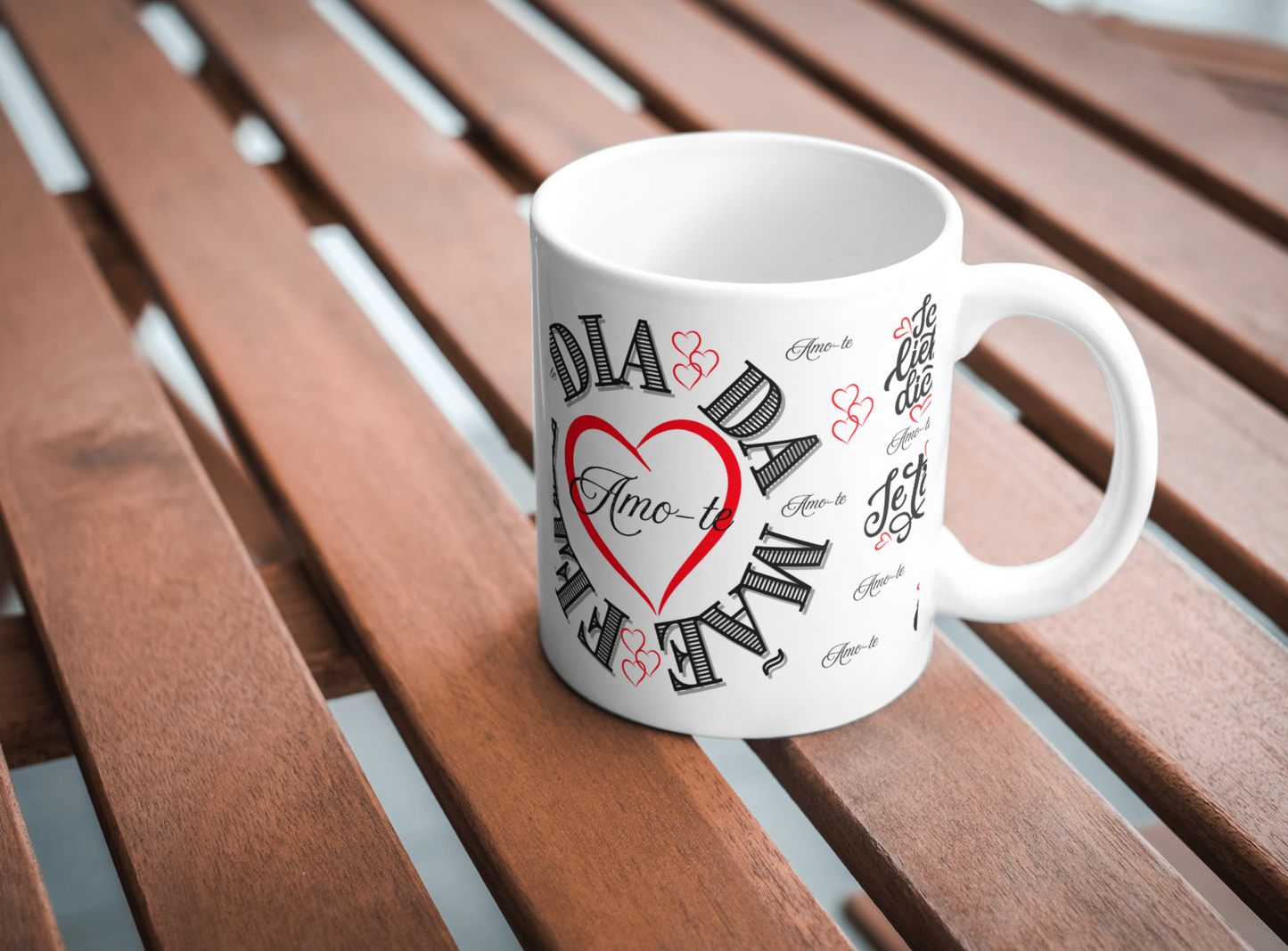 Canecas/Mug modelo 11 - Mãe amo-te