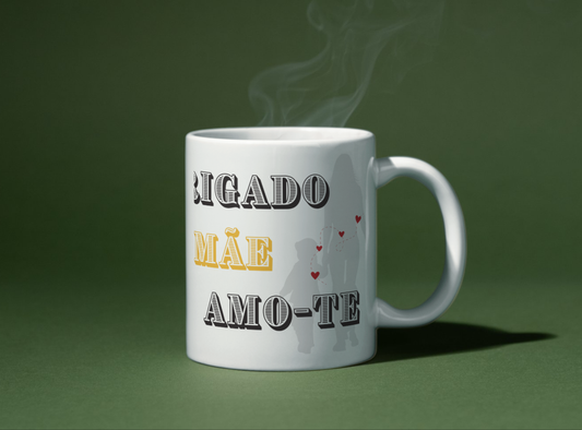 Canecas/Mug modelo 12 - Mãe Obrigado