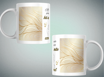 Canecas/Mug modelo 13 - Mãe Excecional