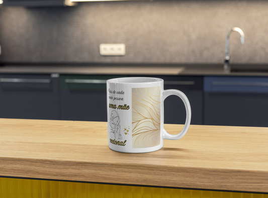 Canecas/Mug modelo 13 - Mãe Excecional