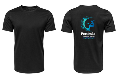 T-shirt Praia da Rocha Portimão – 100% Coton, personnalisable recto ou verso (P13)