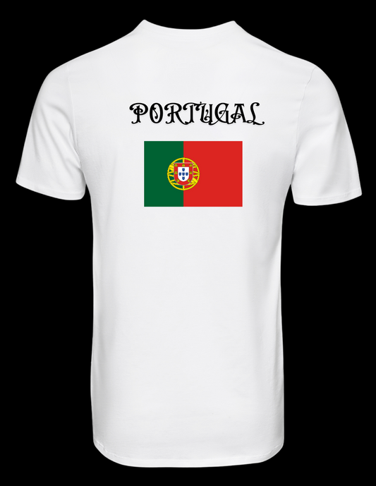 P2 - T-shirt de manga curta – Bandeira Portugal