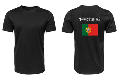 P2 - T-shirt manches courtes – Drapeau du Portugal