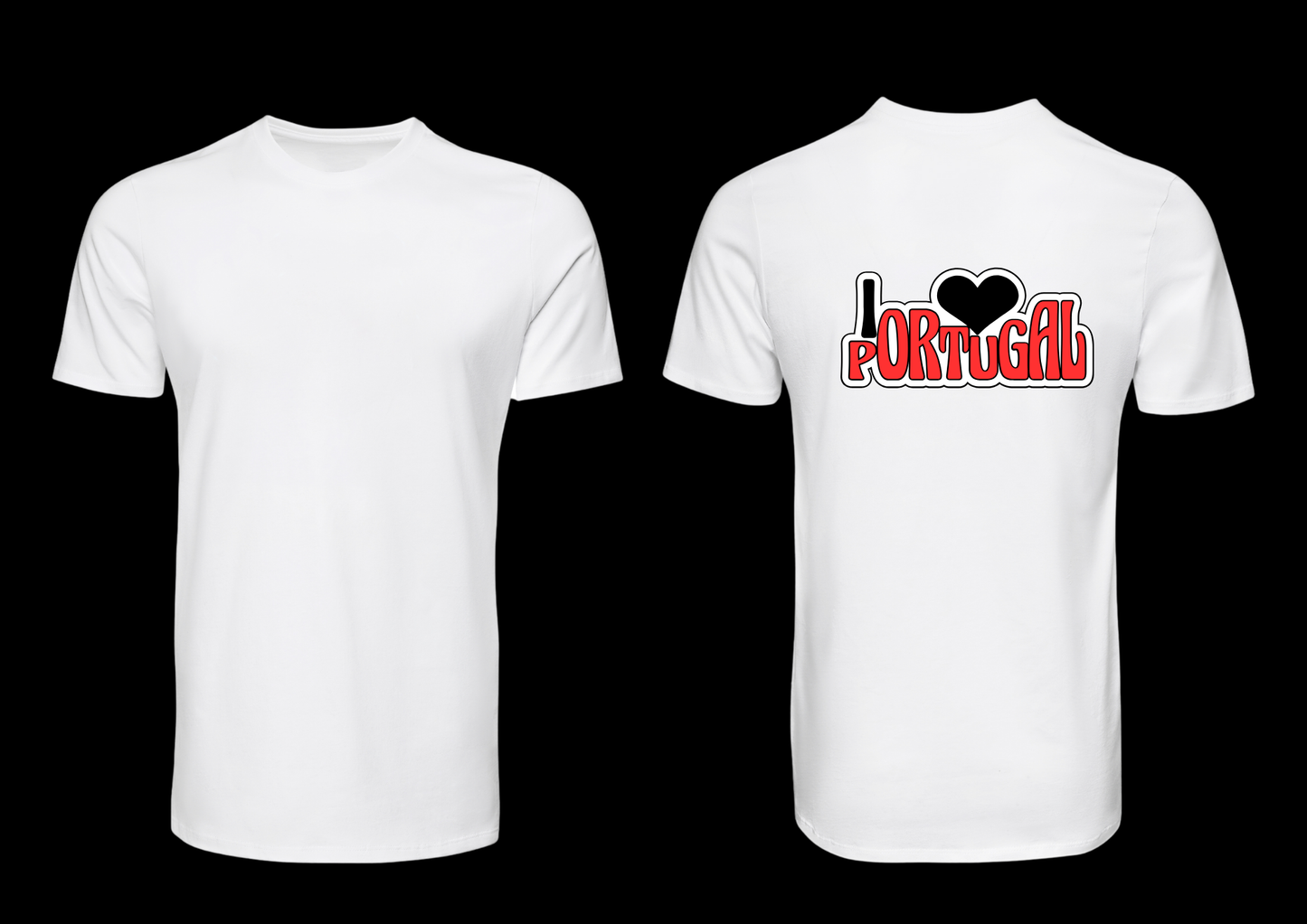 P3 - T-shirt de manga curta – I Love Portugal