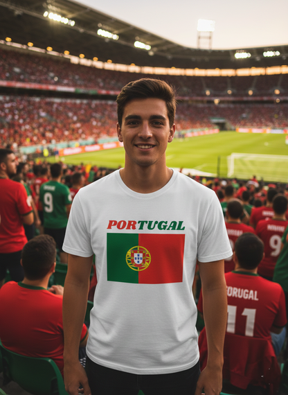 T-shirt “Portugal – Bandeira Nacional” | Orgulho que se Veste