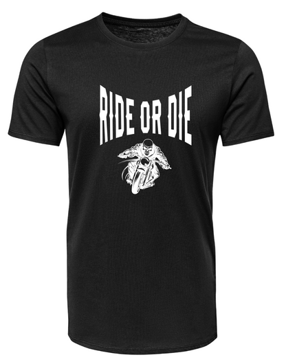 T-shirt “RIDE OR DIE” – Espírito Motard (S11)