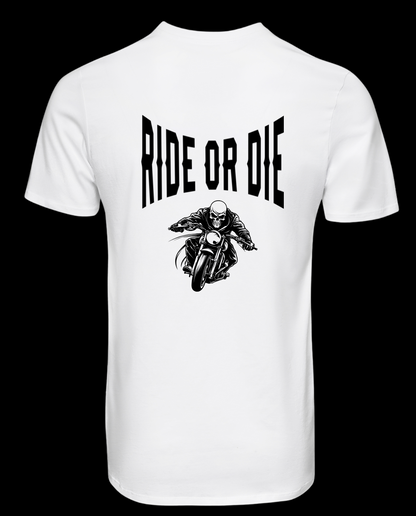 T-shirt “RIDE OR DIE” – Espírito Motard (S11)