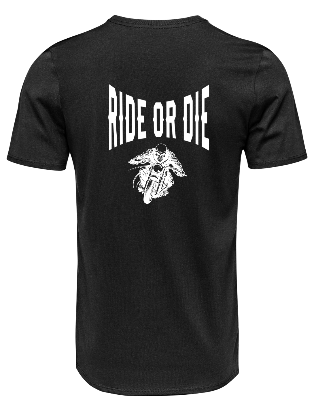 T-shirt “RIDE OR DIE” – Espírito Motard (S11)