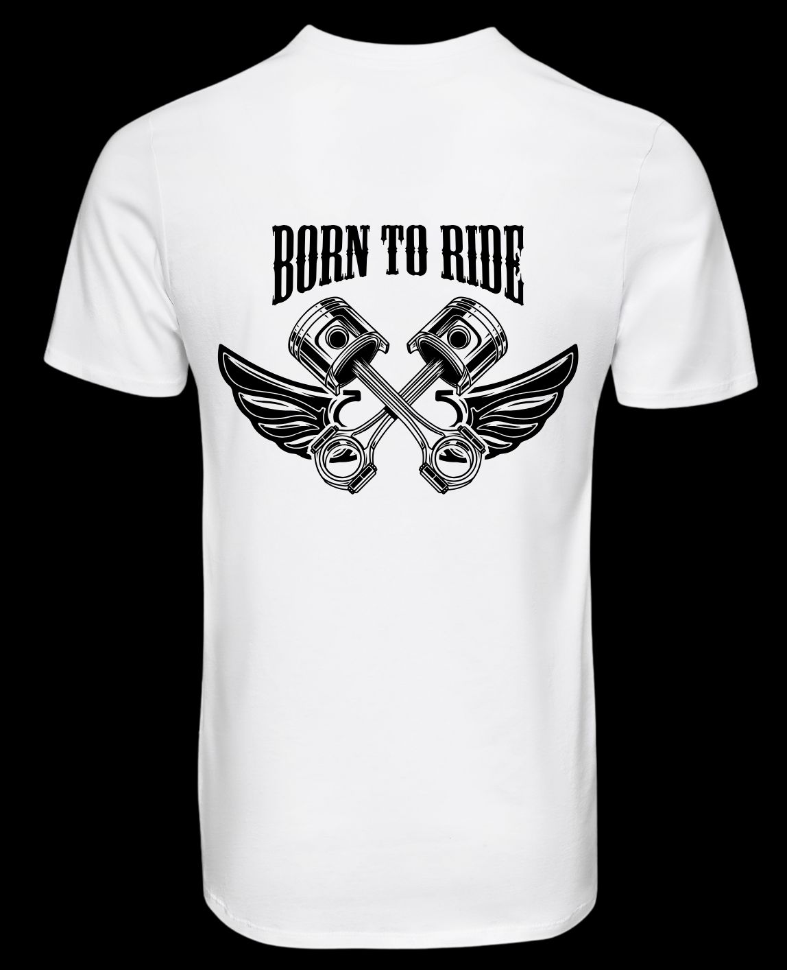 T-shirt “BORN TO RIDE” – Para quem nasceu para a estrada (S12)