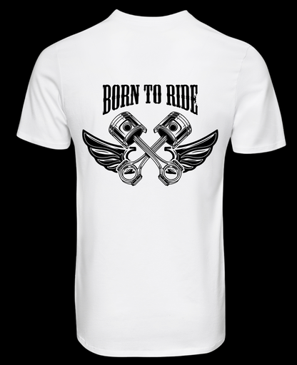 T-shirt “BORN TO RIDE” – Para quem nasceu para a estrada (S12)