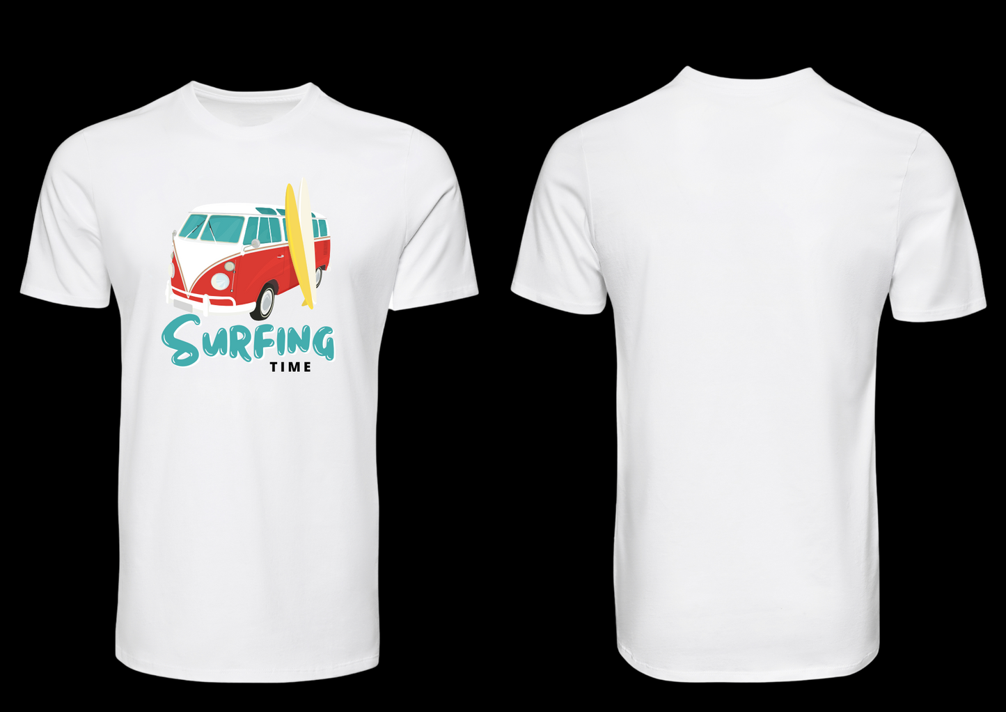 S6 - T-shirt de manga curta – Surfing Time