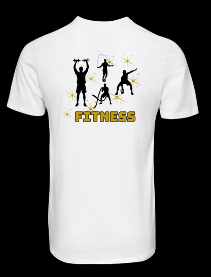 S9 - T-shirt de manga curta – Fitness golden