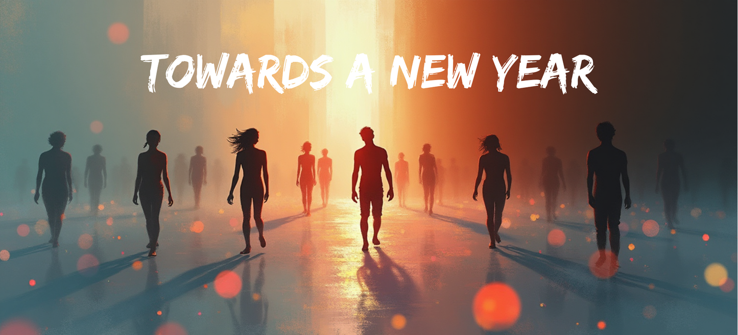 Caneca “Towards a New Year” | 325 ml | Cerâmica Branca | Sublimação