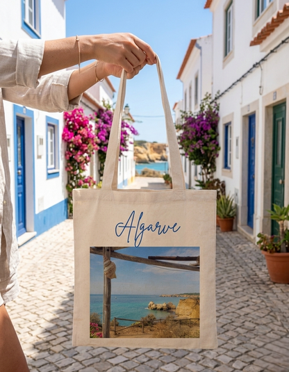 Tote Bag Personalizavel com Foto | Saco de Algodão 140 g/m² com Impressão DTF | Presente Personalizado Único