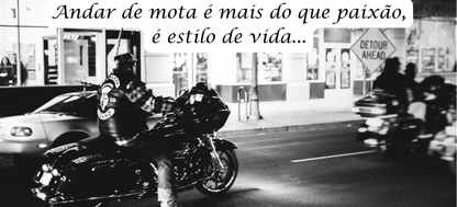 Caneca “A Mota é um Estilo de Vida” – Design Motard | Sublimação (M25)