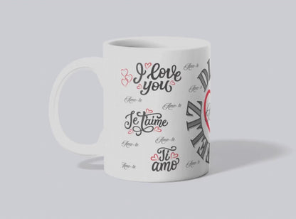 Mug modèle 11 - Maman je t'aime
