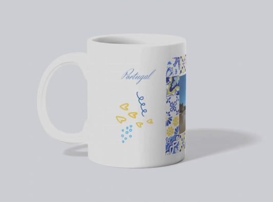 Mugs model 2 - Portimão Beach Tiles