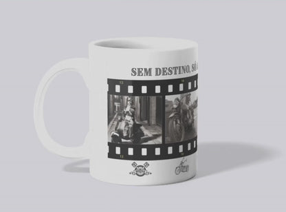 Caneca “Sem destino – Só paixão” | Cerâmica Branca | Sublimação (M26)