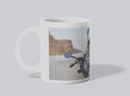 Caneca “A estrada é a minha liberdade” – Design Moto & Liberdade (M22)