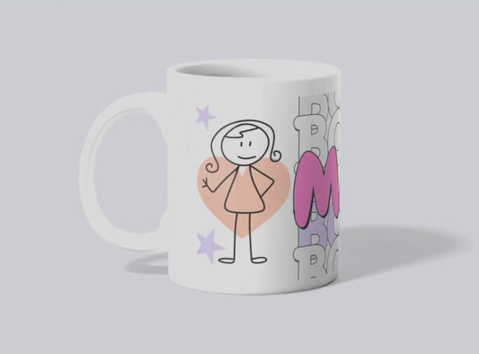 Mugs model 10 - Mum design